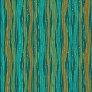 Wavy seamless blue striped pattern