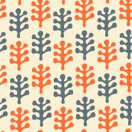 Floral decorative seamless texture