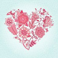 Heart of flowers N3