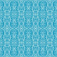 blue flowers and hearts