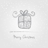 Christmas gift doodle N22