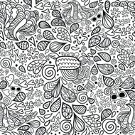 Cute cartoon doodle hipster seamless pattern N2