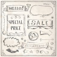 Doodle Frames and design elements N39
