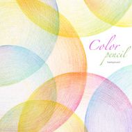 Abstract color pencil scribbles background N3