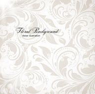 Floral Ornament Background for Vector Design N68