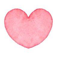 Watercolor heart N7