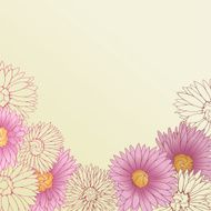 Floral background with place for text N14