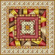 Seamless pattern with geometric elements N24