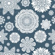 Vintage floral seamless pattern N12