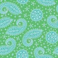 Doodle paisley seamless N4