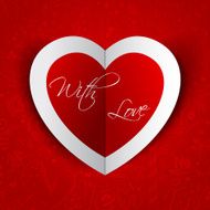 Heart in Love Background