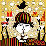 christmas clown N2
