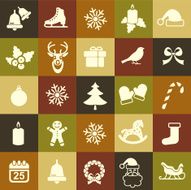 Christmas Seamless Retro backgrounds N2