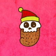 Santa Claus Skull