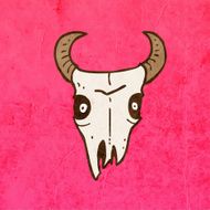 steer skull N2