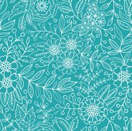 Seamless Floral Pattern N301