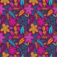 Seamless Floral Pattern N302