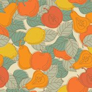 Seamless pattern with fruits N2