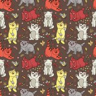 Cute vector kittens N2
