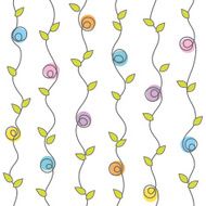 Seamless Floral Pattern N303