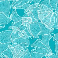 Hand drawn seamless floral pattern N12