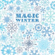 Card with Snowflakes