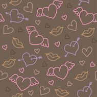 Romantic pattern N13