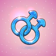 Male homosexual symbol