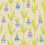 Seamless pattern with flowers N25
