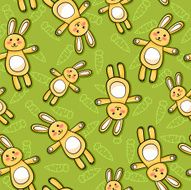 rabbits pattern