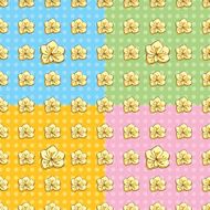 Seamless Buttercup Pattern
