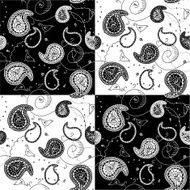 Seamless Paisley Tiles
