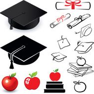 Graduation icons