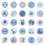 Vector Set of Sport Icons N10