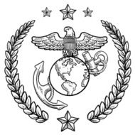 US Marine Corps Insignia vector