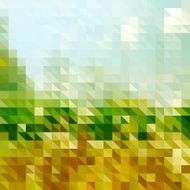 abstract color triangle decoration pattern background N2