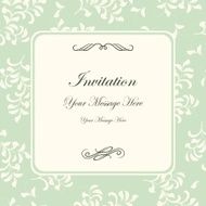Template frame design for greeting card N52