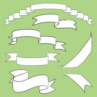 ribbon banners
