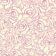 Seamless pattern with flowers N27