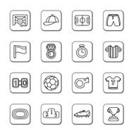 Sport Competition Doodle Icons