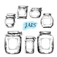 Jars with labels N2