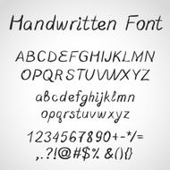 Handwritten Font ink style N3