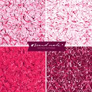 Seamless abstract pattern set