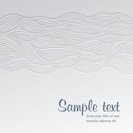 Abstract hand-drawn waves background N22