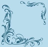 swirl ornament