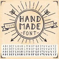 4 Hand Made Fonts N2