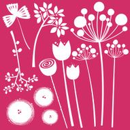 Flower icon collection N3