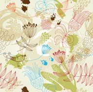 Seamless Floral Pattern N314