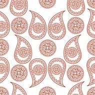henna seamless design N25