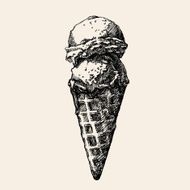 Sketch ice cream
